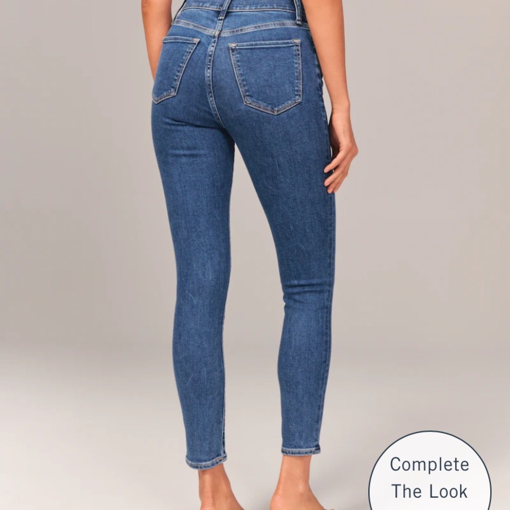 Curve Love High Rise Super Skinny Ankle Jean -8s